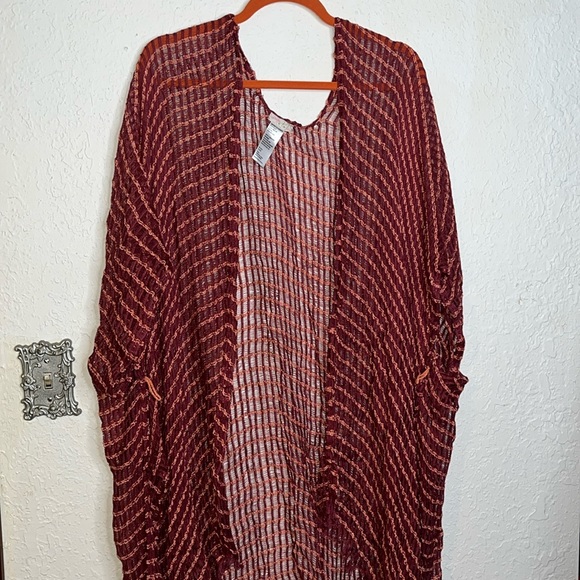 Free People Cabana Woven Kimono (NO BELT) - Picture 2 of 6